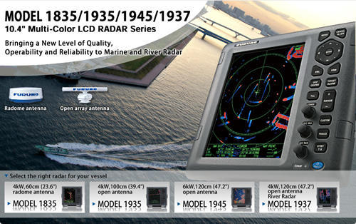 Furuno Radar 1835/1935/1937/1945 Small Lcd Radar